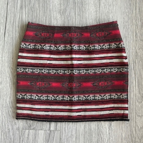 Fifteen Twenty Aztec Print Skirt Size 2 - Picture 1 of 8